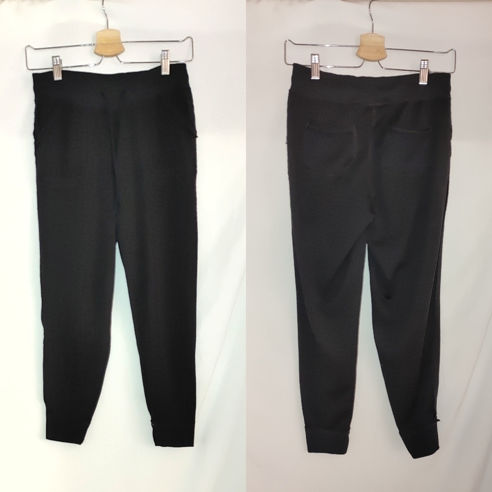 Athleta Knit Joggers Charcoal Gray‎ Black XXS Similar to Restore Style